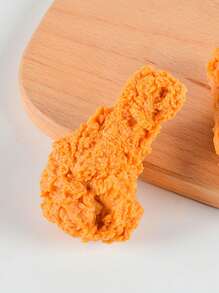 Llavero de accesorio con dije de bolas de pollo frito para bolsos, monedero, fiesta, Navidad, Día de San Valentín - un regalo ideal para adolescentes y estiloso