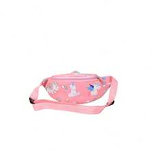 Bolso de cintura/bandolera/pecho con estampado de dibujos animados lindos para niños, de uso informal