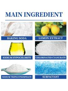 Polvo desbloqueador de drenajes - Desodoriza, desatasca, limpia y mantiene de manera efectiva los drenajes y lavabos de la cocina, inodoro y baño