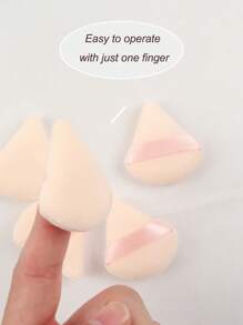 Set surtido de 5/10/12/20/30/50/100 piezas de esponjas de maquillaje con textura suave y esponjosa, con doble cara y acabado aterciopelado, adecuadas para aplicar maquillaje, herramienta de belleza para rostro y Body