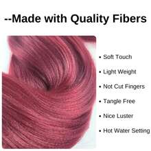 1/3/6 Packungen schwarze Flechthaar Vorstrekbare Knotless Kanekalon Box Zöpfe Haar zum Flechten, vorgestreckte lange gerade synthetische Flechthaarverlängerungen für Knotless Zöpfe