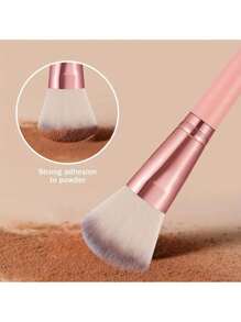 Professional Makeup Brush Set Pink&Brown&Black,25Pcs Makeup Brushes With Cleansing Sponge,Multi-Functional Make Up Brushes Set With Makeup Sponges,Headband,Eyelash Curler,Storage Bag,Makeup Remover Puff,Good Gift For Makeup Beginners And Lovers,Brush Set,Makeup Brush Kit,Make Up Brush Set,Make Up Set Complete,Makeup Brush Set,Complete Makeup Kit,Brush Kit,Brushes Makeup Set,Makeup Gift Set