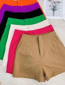 KIt 2 Shorts Zra Alfaiataria Dois Short Feminino