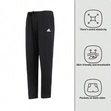 Adidas Men's M SL SJ TO PT Knitted Trousers Training Pants Black Casual Pants IC9409