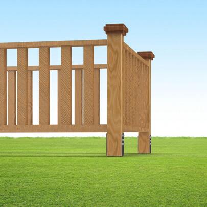 No Dig Ground Anchor 1&4 Pack 3.94 X 2.76 X 27.56 In DIY Screw In Post Stake Includes 6 Lag Bolts & A Rebar U-Shape Heavy Duty Steel Post Holder Great For Mailbox Posts And Fence Posts