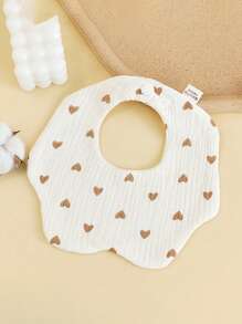 6 pañuelos baberos de gasa para bebé con diseño de pétalo anti-sucio, baberos para babeo de bebés recién nacidos