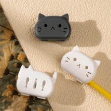 40 chiếc nắp bảo vệ đầu bàn chải đánh răng du lịch cho mèo con, nắp bảo vệ bàn chải đánh răng, hộp đựng bàn chải, kẹp nhựa di động dùng cho gia đình, du lịch, cắm trại, phòng tắm, trường học, công việc - Nhiều màu - Xem 4