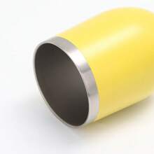 Mini Thermal Cup Mug 140ml Stainless Steel Portable Beer Colorful - 薄荷綠 - 查看 3