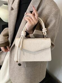 New Retro Mini Square Bag, Niche Design, Quality Shoulder Crossbody Handbag, Minimalist Shoulder Bag For Women