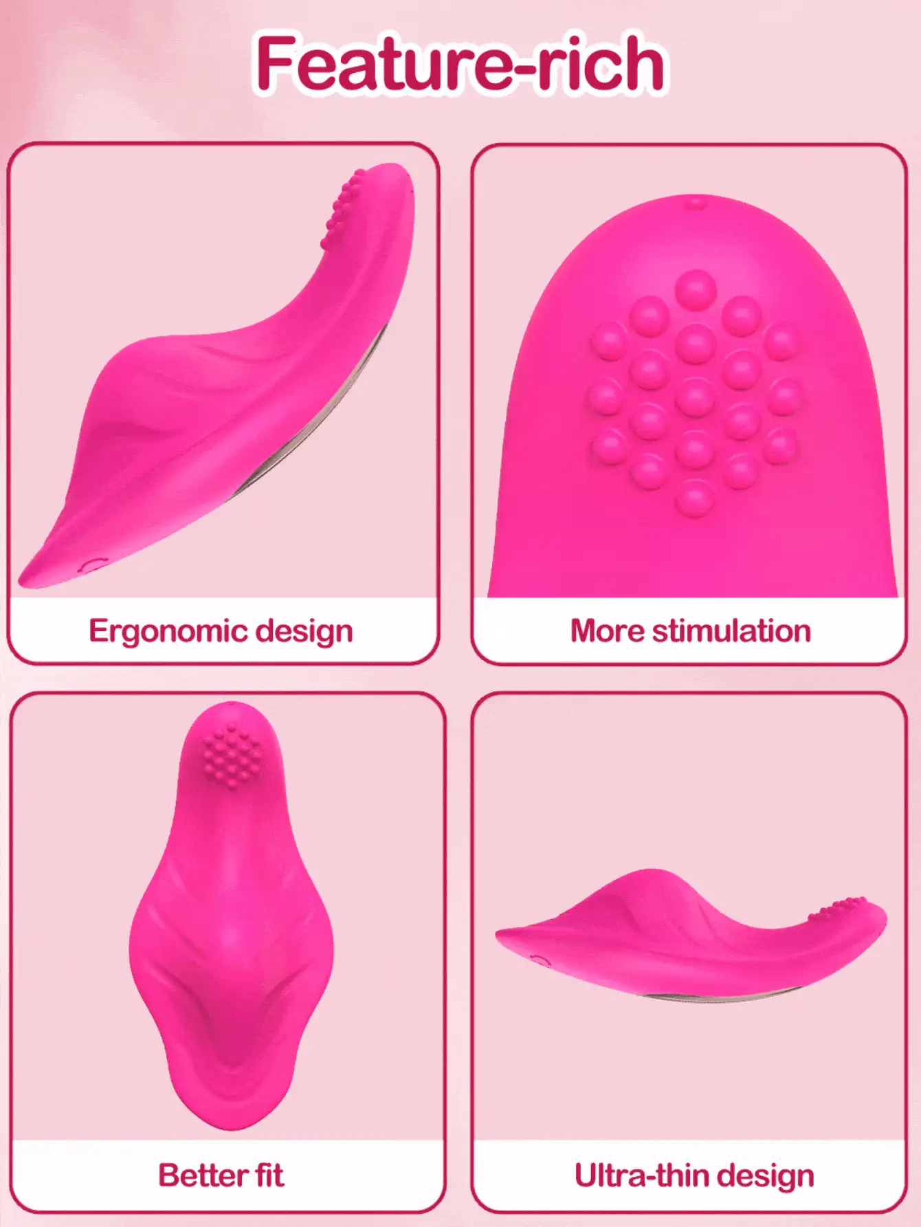 1PC APP Controlled Mini Vibrator Female, Wearable Panty Vibrator For Women,Wireless Wearable Sex Toys Underwear,Clitoris Stimulator,Vaginal Stimulator Introitus Massager,Long Distance Vibrator Masturbation Adult Goods Toy Sex Things Erotic Intimate Goods Sexual Wellness