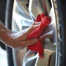 Kit até 10 Pano de Microfibra 35x55cm Limpa Carro Vidro Prato Pia Limpeza Flanela Multiuso