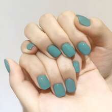 GLOZ 15ML Gel Nail Polish, Green Color Soak Off Gel Polish Nail Art Manicure Salon DIY Gel Nail Design Decoration At Home Nail Lamp Needed Nails Manicure Kit Gift