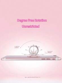1pc/2pcs/3pcs Gorgeous Personalized 360° Drop-Proof Phone Ring Stand - Perfect Gift For Birthdays, Easter,Suitable For Any Mobile Phone Compatible With IPhone, Android Phone, Gift For Birthday, Family, Friends Finger Ring Holder, Phone Grip, Phone Accessories - Multicolor - View 8