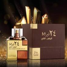 Lattafa 24 Carat Pure Gold 100ml Eau De Parfum Unisex - None - View 1