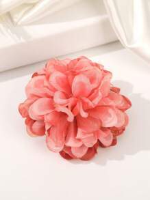 1pc Bohemian Style Artificial Flower Hair Clip, Suitable For Travel, Photo Shooting, And Outfit Matching