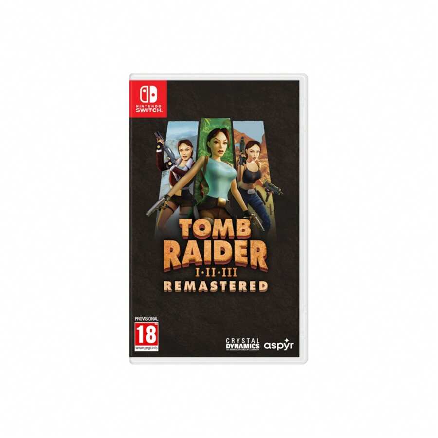 Nintendo Tomb Raider IIII Remastered mit Lara Croft, physisches Spiel für die Nintendo Switch