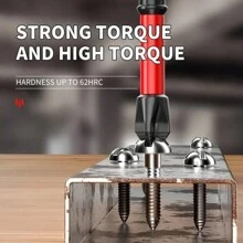 Magnetic Anti-Slip Drill Bit Set: 3/5/6 Pcs, S2 Steel, Phillips & Impact Bits For Electric & Manual Drivers, Anti-Slip Grip Magnetic Drill Bit Set