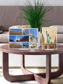 Acrylic Signing Table Seat Card Arrangement Touming Card Slot Base Postcard Wedding Card Holder Table Number Plate Holder, Clear Acrylic Card Slot Base Postcard Card Holder Wedding Card Table Number Plate Table Card Display Holder.