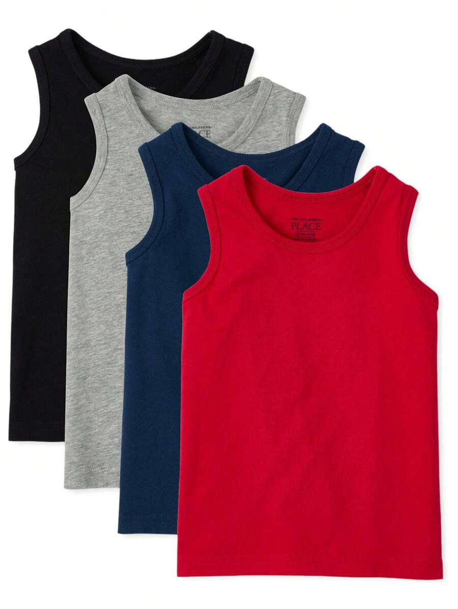 The Children's PLACE Toddler Boys Tank Top 4-Pack - MULTI CLR - View 1