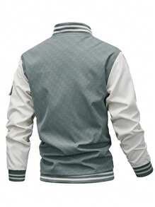男士薄款棒球服外套，男士新款休闲夹克，春秋季男士上衣