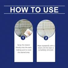 Leather Cleaner - For Furniture, Bags, Sofas, Car Seats. It Can Restore The Original Color And Texture Of Leather, Making Leather Products Look Like New, While Enhancing The Appearance Of Leather.