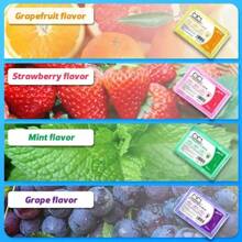 50pcs Assorted Fruit Flavored Dental Floss Sticks, Super Fine Tooth Cleaning Disposable Use Toothpicks, Multiple Colors & Flavors Available