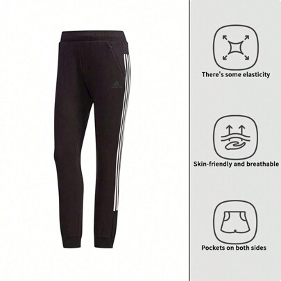 Adidas Women's PT WV 3S ANKLE Sports Casual Comfortable Daily Training Leggings Sweatpants Trousers DY8696