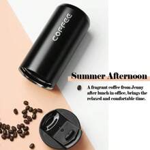 400ml Stainless Steel Thermal Coffee Mug 304 Mug Leak Proof Portable Travel Thermal Cup Water Bottle Christmas Gifts