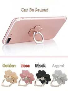 1pc/2pcs/3pcs Gorgeous Personalized 360° Drop-Proof Phone Ring Stand - Perfect Gift For Birthdays, Easter,Suitable For Any Mobile Phone Compatible With IPhone, Android Phone, Gift For Birthday, Family, Friends Finger Ring Holder, Phone Grip, Phone Accessories - Multicolor - View 2