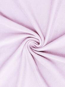 1 件青少年女孩休闲印花短袖套头 T 恤，学生舒适时尚夏季上衣