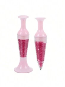 1 set Diamond Art Painting Brushes Kit, kleurrijke vaasvormige Diamond Painting pennen, Diamond Picking Tray, DIY Craft Cross Stitch Tools, mozaïek Cross Stitch Diamond Painting accessoires, Cross Stitch Embroidery Tools, ingebedde decoratieve Diamond Storage Container, geen stroom nodig, kunststof materiaal