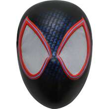 KIWI Miles Morales Movie Mask For Kids - Official  Licensed Costume Mask - Original Comfortable And Adjustable Design - Miles Morales Movie Mask - Perfect For Parties And Carnival - Easy To Put On And Take Off - 彩色 - 查看 1
