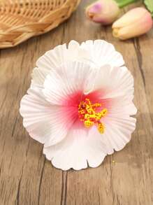 1pc Elegant Foam Flower Claw Clip, Fashionable & Charming Hair Accessory For Parties - Multicolor - View 2