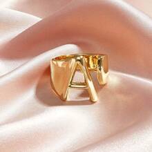 1pc Creative Cubic Zirconia Ring, Fashion Party/Engagement Ring