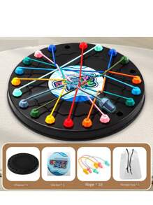 1 Set Untie The Ropes Game, Board Game, Multiplayer Interactive Toy, Tabletop Game, Family Gathering, Logic Training Toy - Multicolor - View 10