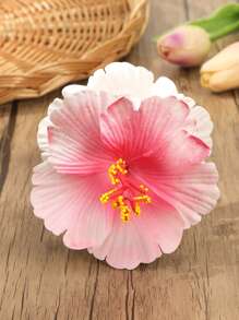 1pc Elegant Foam Flower Claw Clip, Fashionable & Charming Hair Accessory For Parties - Multicolor - View 4