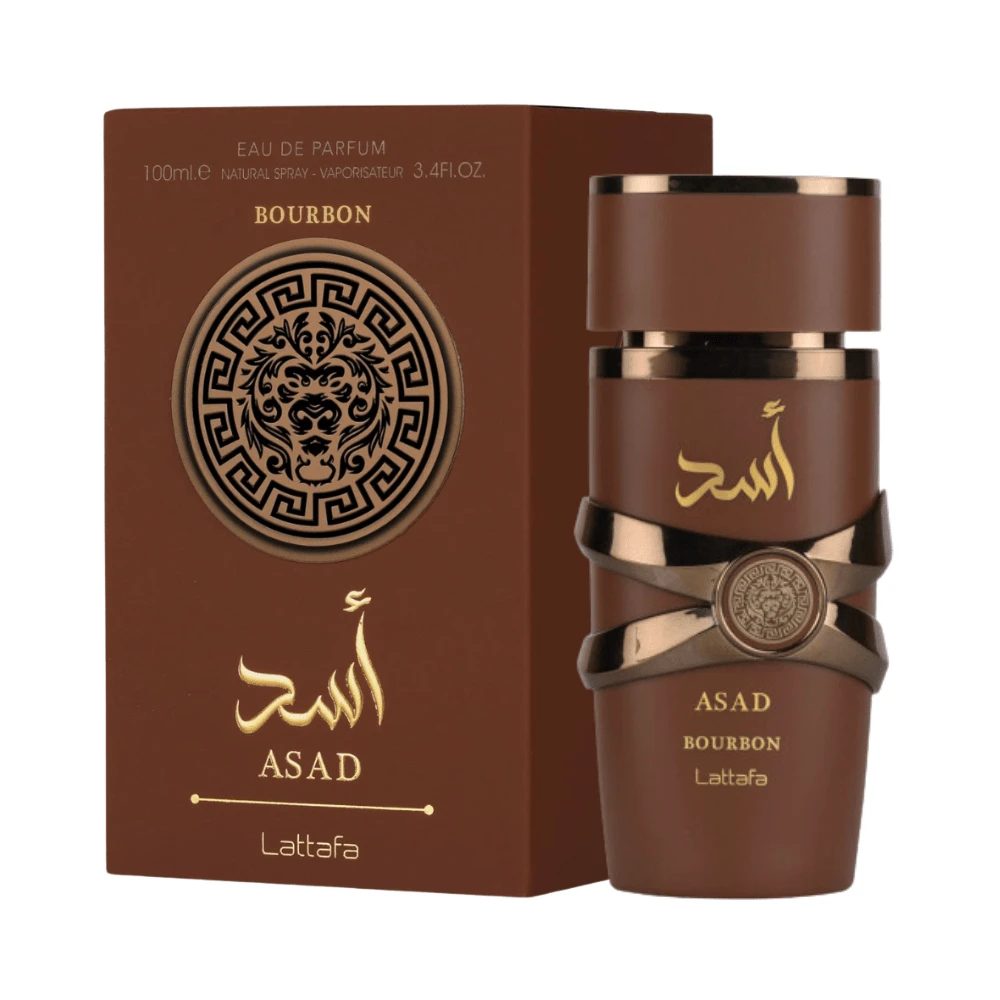 Asad Bourbon By Lattafa 3.4oz/100ml Eau De Parfum For Men – Bold Oriental Spicy Cologne, Long-Lasting Fragrance, Perfect Gift Or Signature Scent - Warm & Spicy - View 1