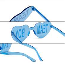 10 piezas Vasos de policarbonato para fiesta de revelación de género, Día de San Valentín