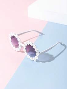 4PCS/1pc Fashionable Cute Glasses For Baby & Kids, Back To School Gift Stylish Retro Kids Glasses Square Frame Eyeglasses - Fashionable Vintage Design - Multicolor - View 6