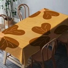 1 Piece Rectangle Waterproof Table Cloth With Four-Leaf Clover Print, Wipe-Clean Reusable Tablecloth Suitable For Outdoor Tables, Picnics, Camping, Dining Tables, Coffee Tables, Desks And Vanity - Ideal For Parties And Holidays