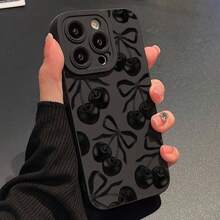 1 件可爱卡通樱桃蝴蝶结图案手机壳适用于 16/11/12/13/14/15/15pro/15 Plus/15 Promax/7plus/8plus/X/Xs Max/Xr/11pro/12pro/13pro/14pro/12mini/13mini/11promax/12promax/13promax/14promax/14plus/6/6s/6plus/7/8/16Pro/16plus/16promax/Se&兼容三星 Galaxy Galaxy/A54/A14/A12/A13/A15/A32/A33/A24/A52S/S20/S21/S22/S23/S24/S23Plus/S24ultra 防水防震防摔防刮 - 彩色 - 查看 2