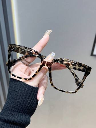 1/3pcs Stylish Cat Eye Large Frame Cute Classic Photo Glasses