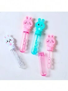 10 件/包复活节兔子泡泡棒，粉色、绿色和白色塑料泡泡枪（不含液体），家庭复活节装饰，复活节派对用品，春季主题派对装饰，复活节礼物 - 彩色 - 查看 8