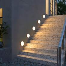 3pcs Motion-Sensor LED Night Lights With Touch Control, Adjustable Brightness, Warm & Cool White, USB Rechargeable, Easy To Install Magnet Mount For Bedroom, Stairs, Closet, Indoor Use With Sensor Function