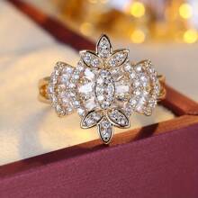 1 st. Mooie Candy Design Ring, Elegante Chic Lichtgewicht Dagelijkse Pendel Vrouwen Ring