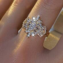 1 st. Mooie Candy Design Ring, Elegante Chic Lichtgewicht Dagelijkse Pendel Vrouwen Ring