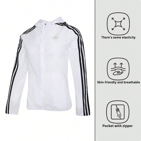 Adidas Women's Outerwear Running Sportswear Woven Jacket GQ0564