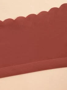 2 件女士性感无缝无钢圈内衣文胸，舒适隐形无肩带内衣文胸，优雅女士休闲上衣 - 彩色 - 查看 4