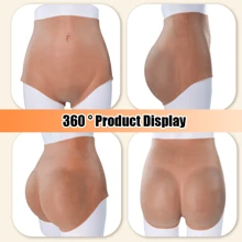 1 Stück Silikon Formbriefs für Damen nahtlos mit hoher Taille Po-Lifter elastisches Silikon Po-Hebe-Hose weiches Silikonmaterial für den täglichen Gebrauch und besondere Anlässe