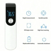 Portable Non-Contact Digital Thermometer Infrared Forehead Thermometer With LED Display Fever Measurement Tool Surface/Body Temperature Mode Digital Thermometer Forehead Thermometer Ear Thermometer - Multicolor - View 10